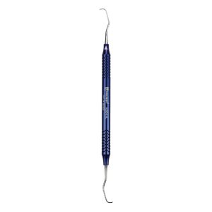 Medesy Curette Gracey No. 5-6 with 8mm Dia. Solid Aluminium Handle Blue