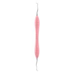 Medesy Curette Langer No. 1-2 with Levante Handle Pink