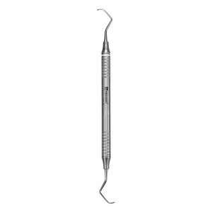Medesy Curette Gracey No. 9-10 Rigid with 8mm Dia. Hollow Handle with White Ring