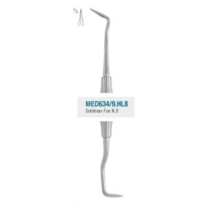 Medesy Periodontal Knife Goldman-Fox No. 9 with 8mm Dia. Hollow Handle
