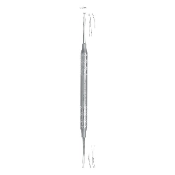 Medesy Periodontal Chisel Fedi No. 2 2.0mm with 8mm Dia. Hollow Handle