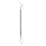 Medesy Periodontal File Hirschfeld No. 3 with 6mm Dia. Solid Handle