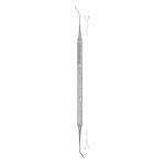 Medesy Periodontal File Hirschfeld No. 9 with 6mm Dia. Solid Handle