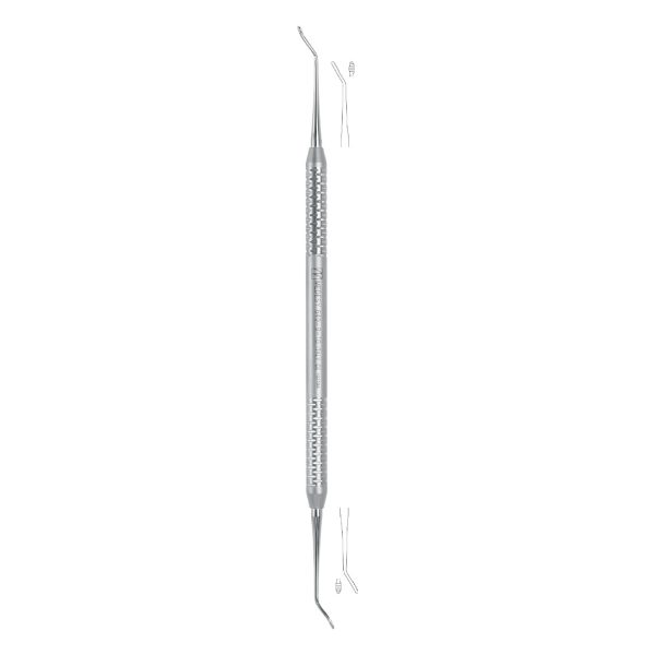 Medesy Periodontal File Hirschfeld No. 9 with 6mm Dia. Solid Handle