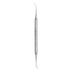 Medesy Periodontal File Hirschfeld No. 9 with 8mm Dia. Hollow Handle
