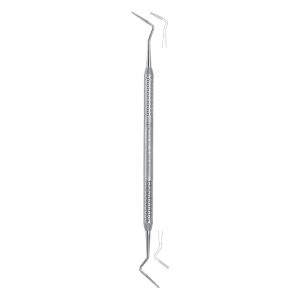 Medesy Periodontal File Sugarman No. 3S-4S with 6mm Dia. Solid Handle