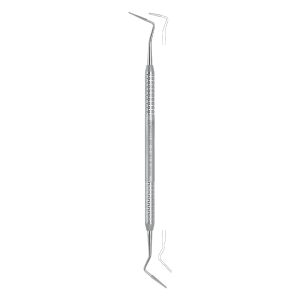 Medesy Periodontal File Sugarman No. 1S-2S with 6mm Dia. Solid Handle