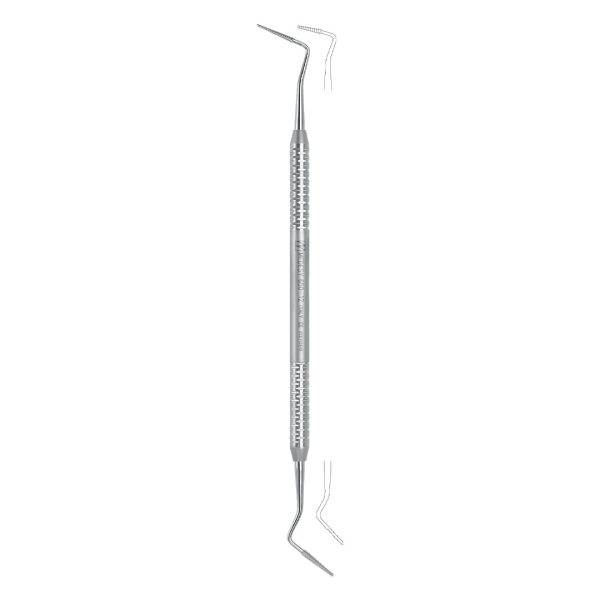 Medesy Periodontal File Sugarman No. 1S-2S with 6mm Dia. Solid Handle