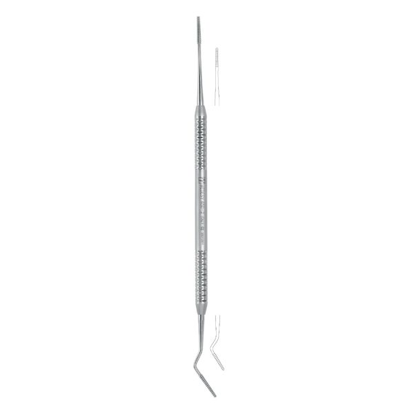 Medesy Periodontal File Buck No. 11-12 with 6mm Dia. Solid Handle