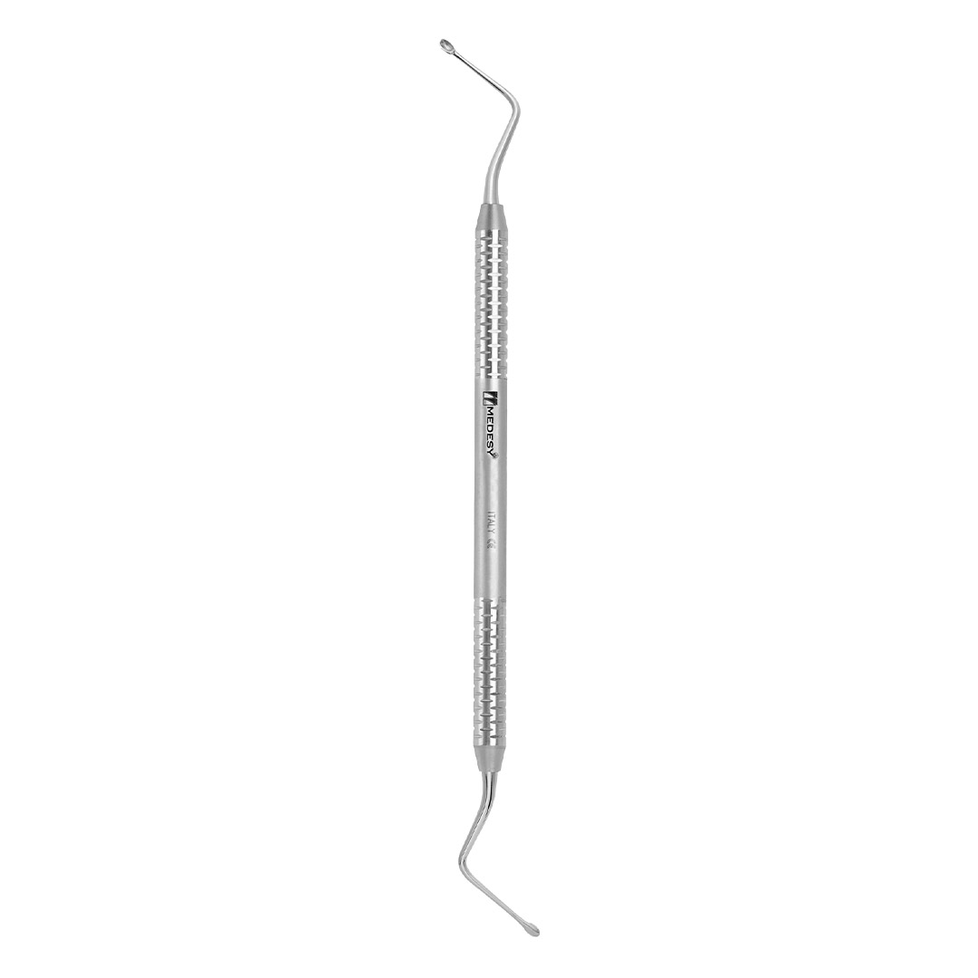 Medesy Bone Curette Hemingway No. 0 2.0mm with 6mm Dia. Solid Handle Medesy Bone Curette Hemingway No. 0 2.0mm with 6mm Dia. Solid Handle