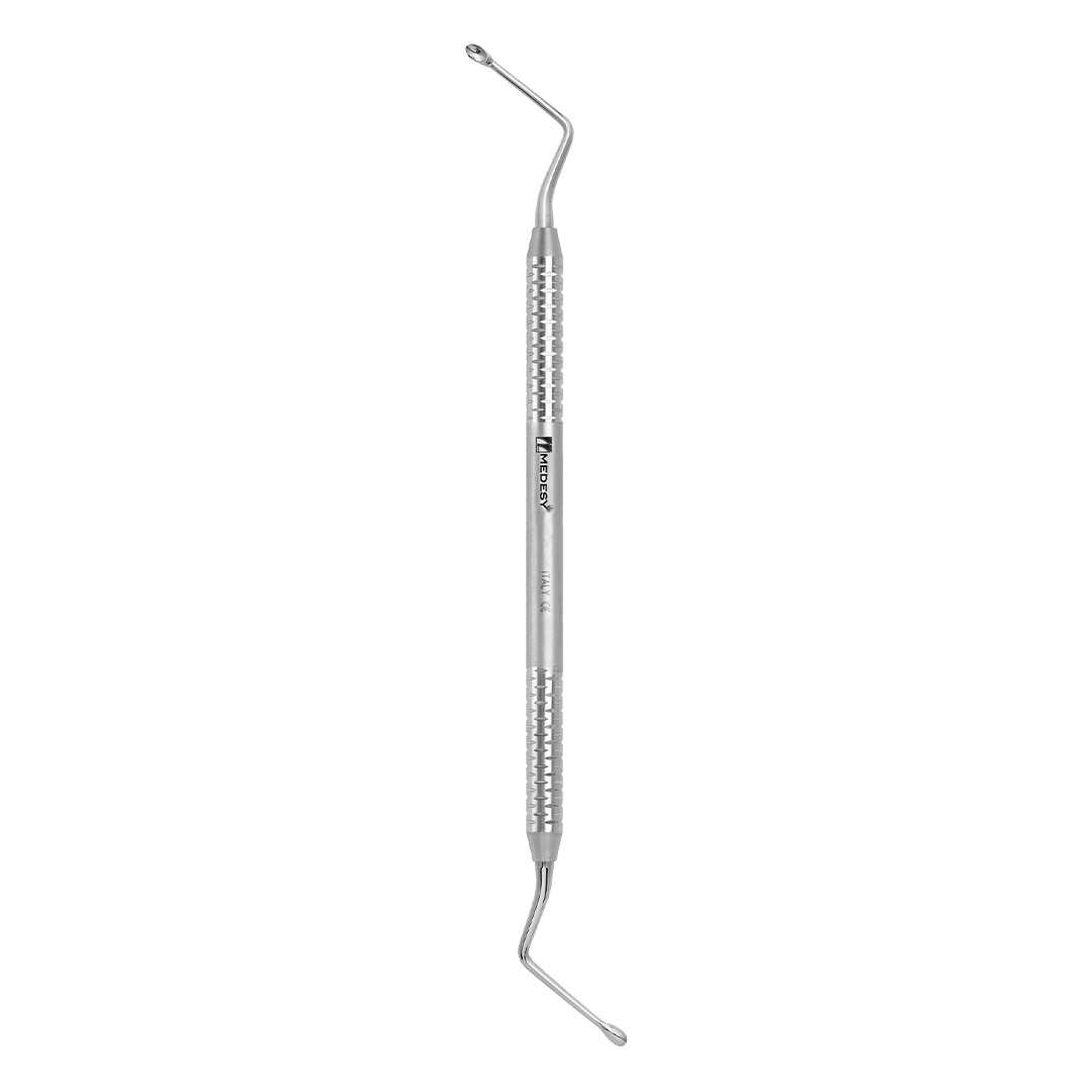 Medesy Bone Curette Hemingway No. 2 3.0mm with 6mm Dia. Solid Handle Medesy Bone Curette Hemingway No. 2 3.0mm with 6mm Dia. Solid Handle