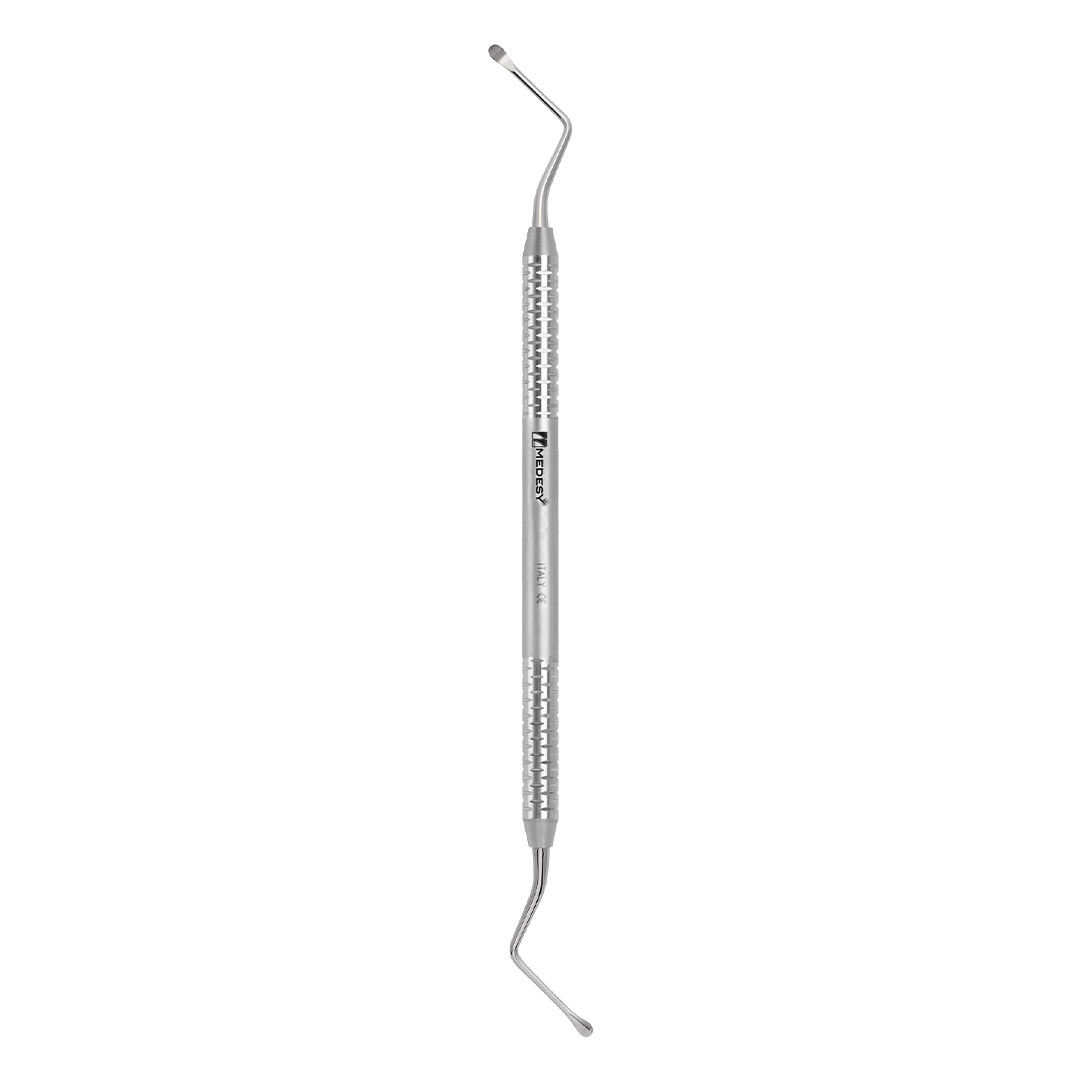 Medesy Bone Curette Lucas No. 85 2.5mm with 6mm Dia. Solid Handle Medesy Bone Curette Lucas No. 85 2.5mm with 6mm Dia. Solid Handle