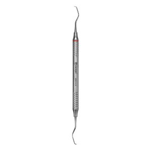 Medesy Curette Gracey No. 3-4 Short with 8mm Dia. Hollow Handle with Red Ring