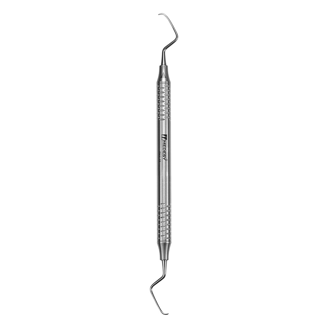 Medesy Curette Gracey No. 9-10 Short with 8mm Dia. Hollow Handle Medesy Curette Gracey No. 9-10 Short with 8mm Dia. Hollow Handle