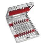 Medesy Curette Gracey Kit Short with 8mm Dia. Hollow Handles with Colour Code Rings