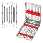 Medesy Curette Gracey Kit Short with 8mm Dia. Hollow Handles
