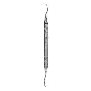 Medesy Curette Gracey No. 11-12 Long with 8mm Dia. Hollow Handle with Black Ring