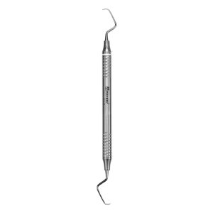 Medesy Curette Gracey No. 9-10 Long with 8mm Dia. Hollow Handle with White Ring