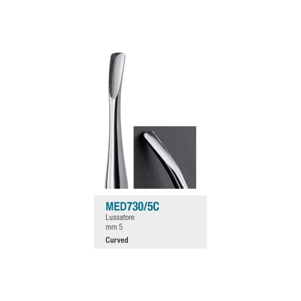 Medesy Luxating Instrument Lussatore No. 5C 5mm Curved