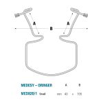 Medesy Mouth Gag Oringer No. 1 Small 40mm x 105mm