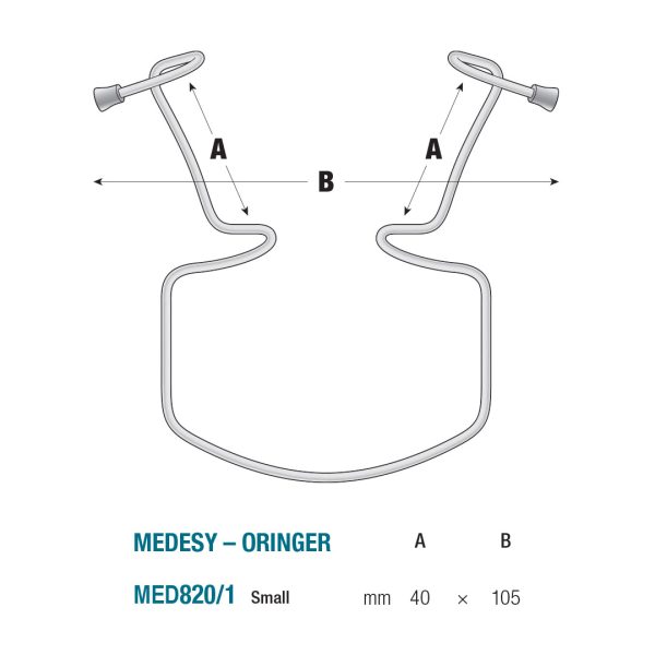 Medesy Mouth Gag Oringer No. 1 Small 40mm x 105mm
