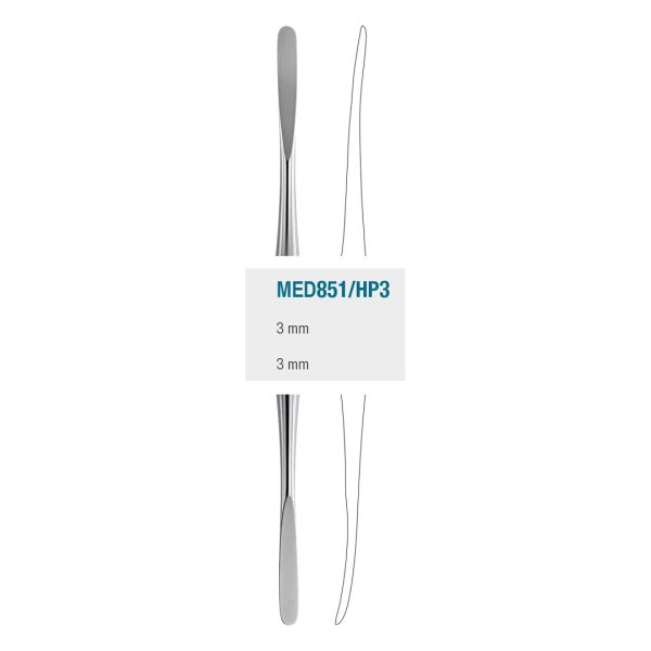 Medesy Periosteal Elevator No. HP3 3.0mm/3.0mm