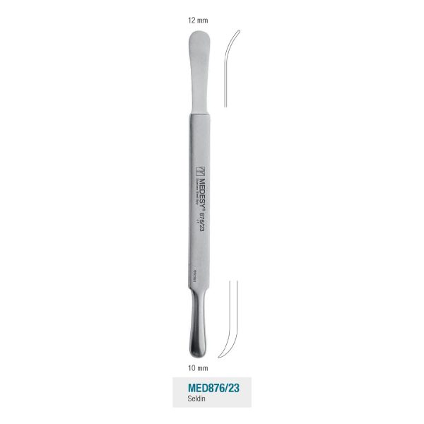 Medesy Periosteal Elevator Seldin No. 23 12.0mm/10.0mm