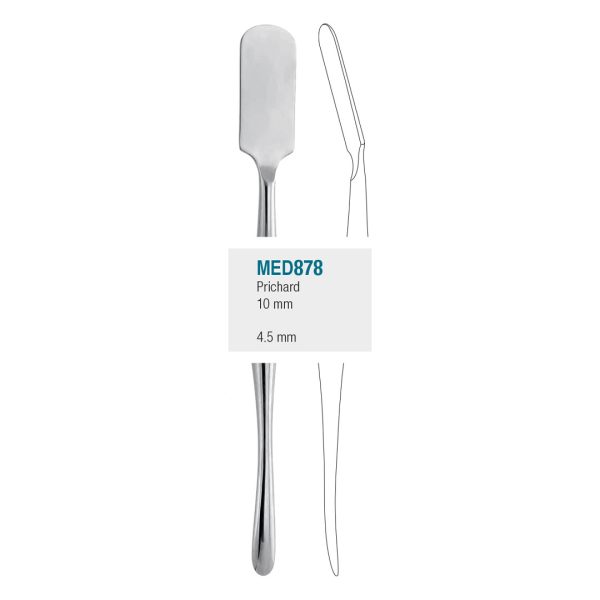 Medesy Periosteal Elevator Prichard No. 878 10.0mm/4.5mm