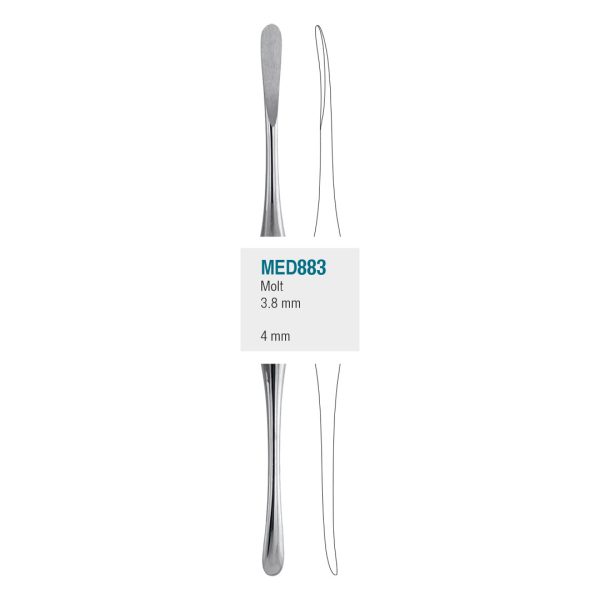 Medesy Periosteal Elevator Molt 3.8mm/4.0mm