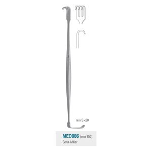 Medesy Retractor Senn-Miller 5mm x 20mm 155mm