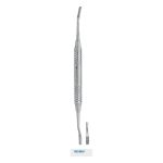 Medesy Bone File Miller No. 1 Straight Cut with 10mm Dia. Hollow Handle 180mm