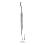 Medesy Bone File Miller No. 3 Straight Cut with 10mm Dia. Hollow Handle 180mm
