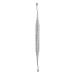 Medesy Bone File Miller No. 4 Straight Cut with 10mm Dia. Hollow Handle