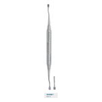 Medesy Bone File Miller No. 4 Straight Cut with 10mm Dia. Hollow Handle