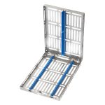 Medesy Gammafix Cassette No. 981-19 19 Positions with Blue Silicone Inserts