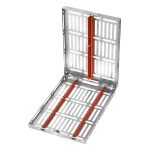 Medesy Gammafix Cassette No. 981-19 19 Positions with Red Silicone Inserts