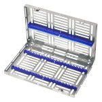 Medesy Gammafix Cassette No. 981-20 20 Positions with Blue Silicone Inserts
