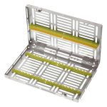 Medesy Gammafix Cassette No. 981-20 20 Positions with Yellow Silicone Inserts