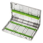 Medesy Gammafix Cassette No. 981-20 20 Positions with Green Silicone Inserts