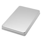 Medesy Tray Lid Aluminium Solid Small 190mm x 145mm x 25mm (LxWxH) Silver