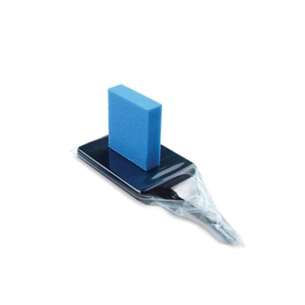 Microcopy Flaps Foam Tabs for X-Ray Sensors Long Blue (375)