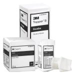 3M Solventum Topper 8 Non-Woven Gauze Swabs 5cm x 5cm White Non-Sterile (100)