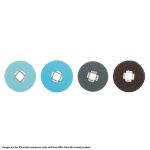 3M Solventum Sof-Lex Discs Moores Mandrel Type 5/8" 16mm Dia. Super Fine Light Blue (85)