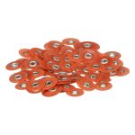 3M Solventum Sof-Lex XT Discs Pop-On 3/8" 9.5mm Medium Orange (85)