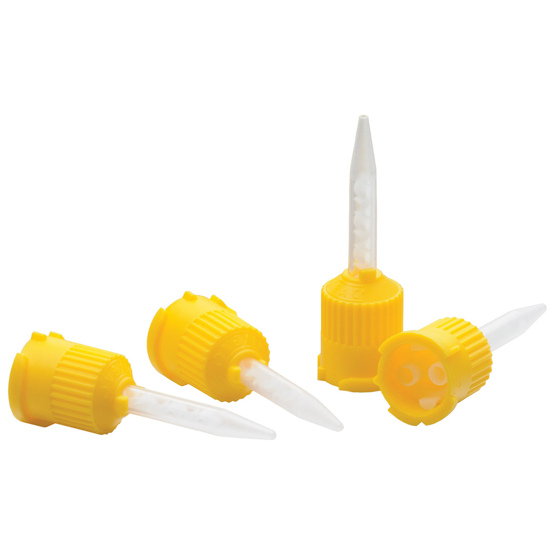 3M Solventum RelyX Unicem 2 Mixing Tips Regular Yellow (30) 3M Solventum RelyX Unicem 2 Mixing Tips Regular Yellow (30)