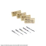 3M Solventum RelyX Fibre Post Drill Size 2 1.6mm Dia. Red