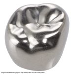 3M Solventum Stainless Steel Permanent Molar Crown Lower Right No. 6-LR-6 (5)