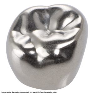 3M Solventum Stainless Steel Permanent Molar Crown Upper Right No. 6-UR-2 (5)