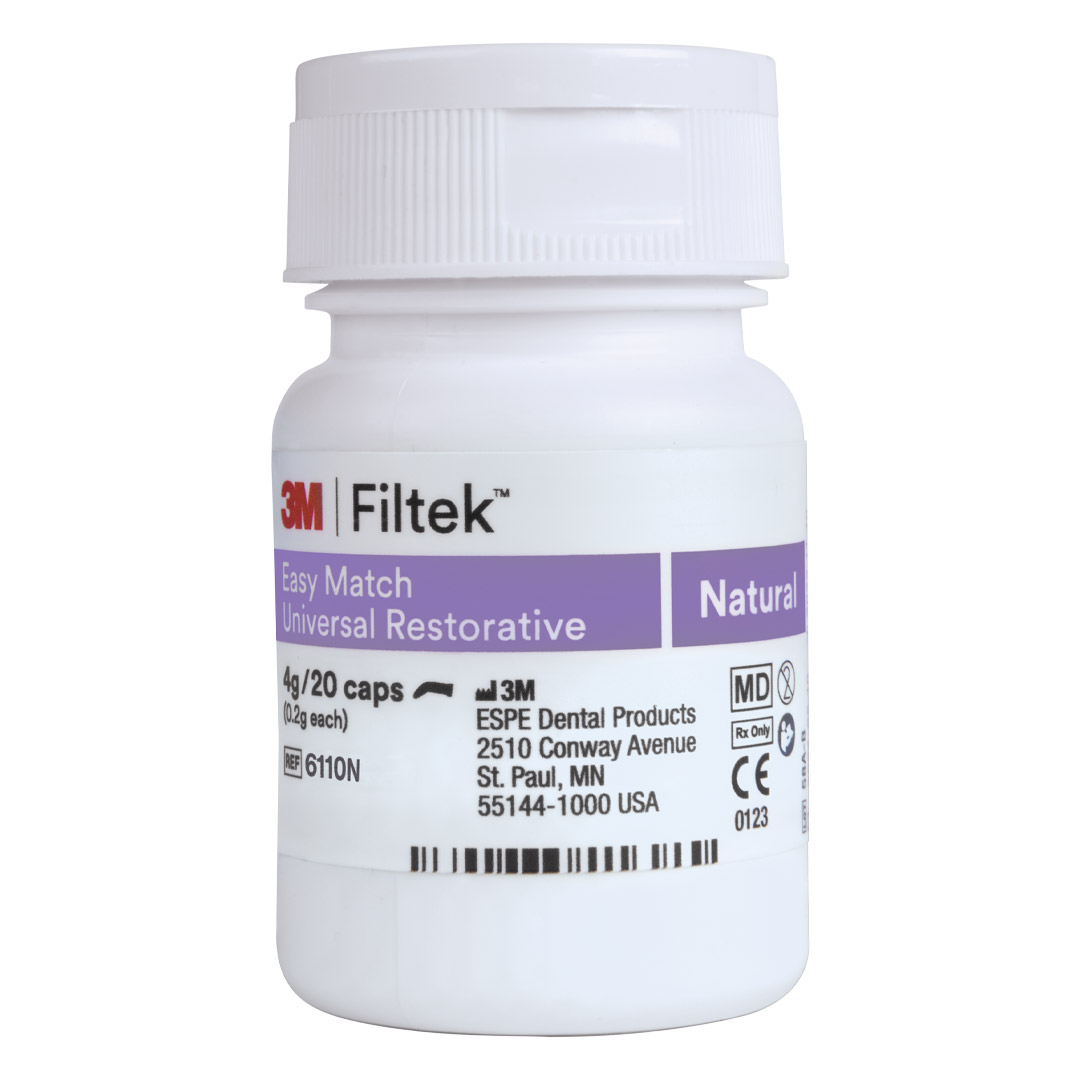 3M Solventum Filtek Easy Match Natural 0.2gm Capsule (20) 3M Solventum Filtek Easy Match Natural 0.2gm Capsule (20)