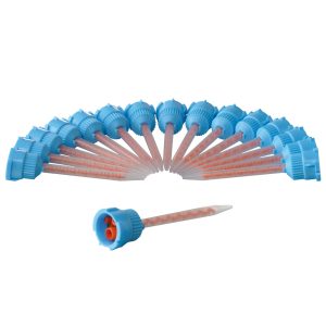 3M Solventum Mixing Tips Blue with Orange Spiral for Protemp 4 (50)